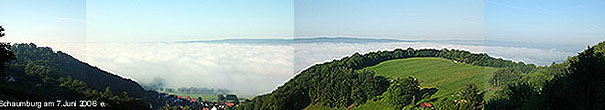 Ausblick ins Wesertal auf Schaumburg-Rosenthal