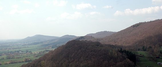 Weserkette - Richtung Westen